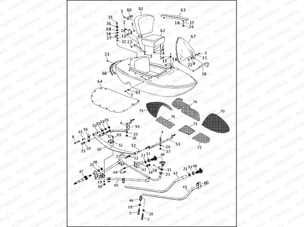 SIDECAR BODY & CHASSIS - TLE & RLE (2 OF 2)