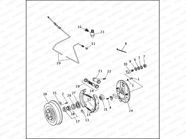 SIDECAR BRAKE - TLE & RLE
