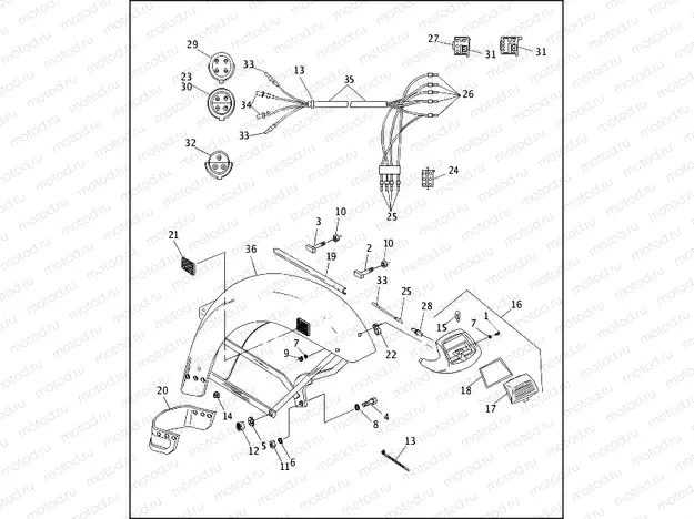 SIDECAR FENDER