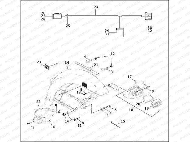 SIDECAR FENDER