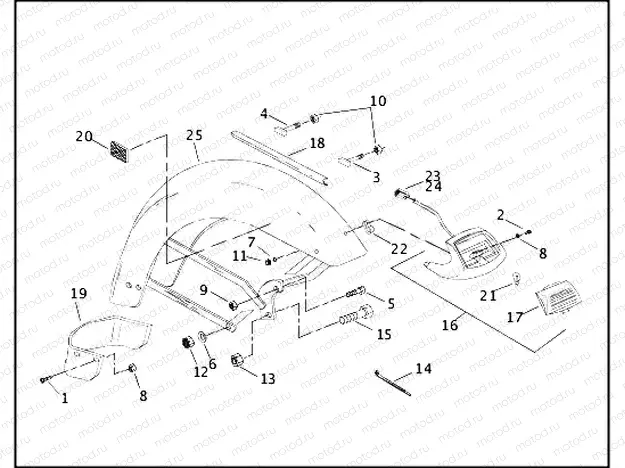 SIDECAR FENDER