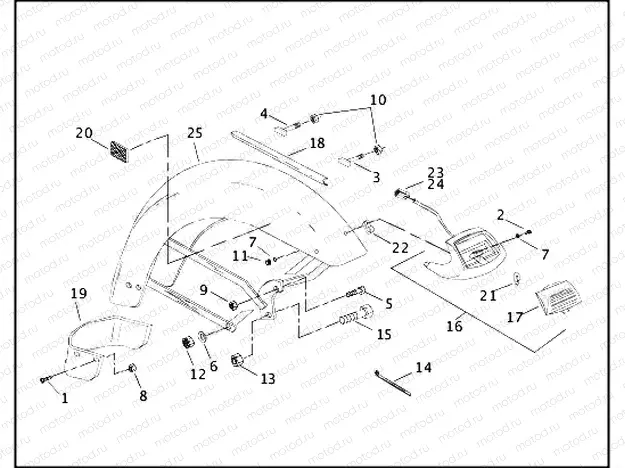 SIDECAR FENDER