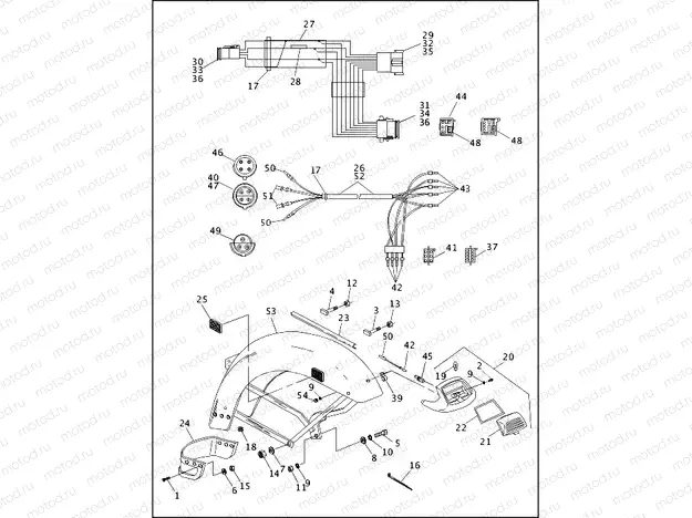 SIDECAR FENDER - TLE & RLE (1 OF 2)