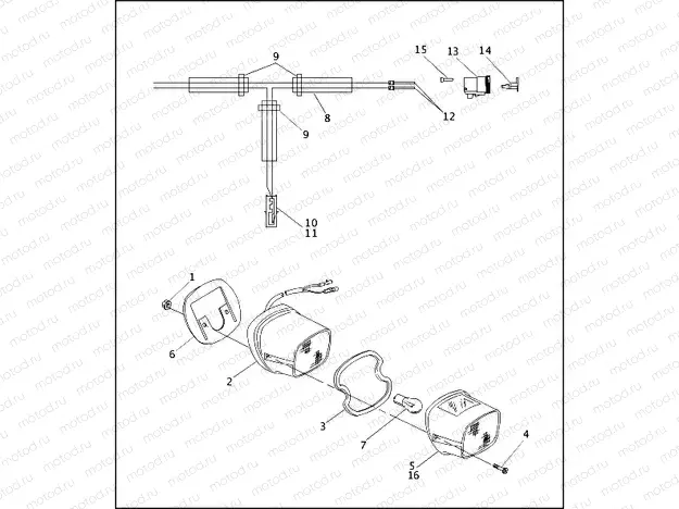SIDECAR TAIL LAMP
