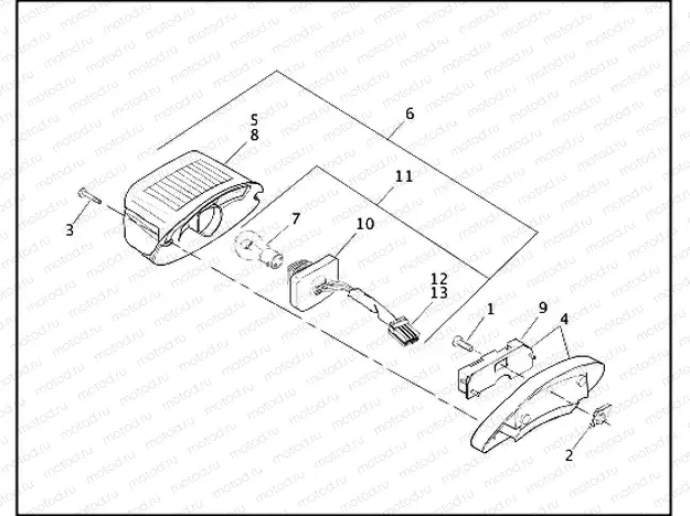 SIDECAR TAIL LAMP