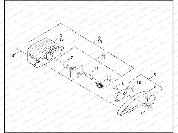 SIDECAR TAIL LAMP