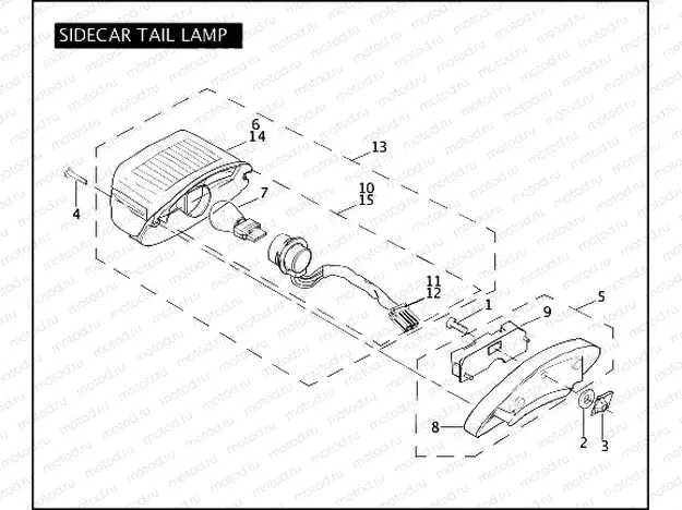 SIDECAR TAIL LAMP