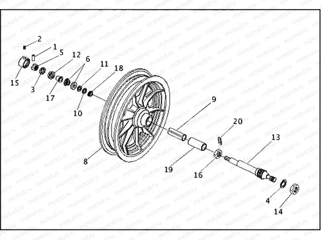 SIDECAR WHEEL