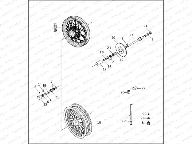 SIDECAR WHEEL