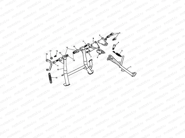 Sidestand & Centrestand