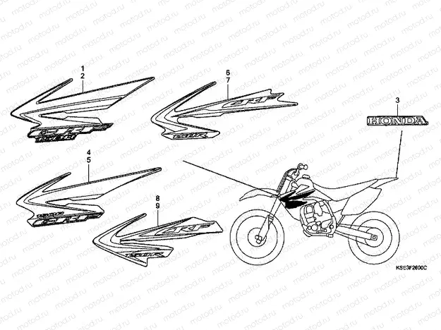 SIGN F-26 (DE, ED, U)