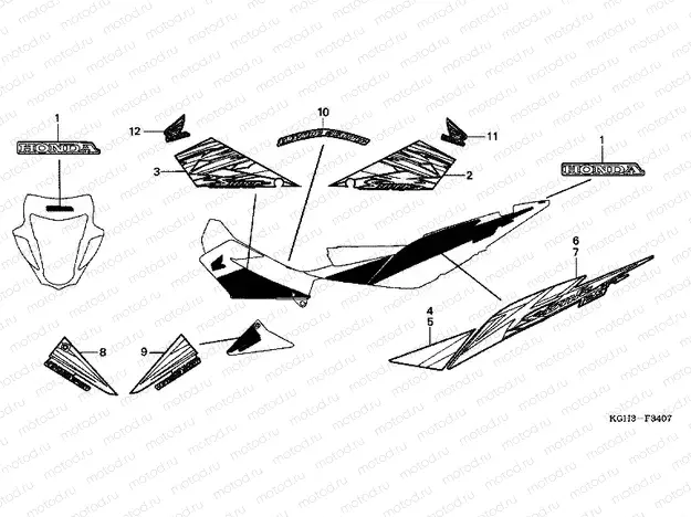 SIGN F-34-7 (FS125C4 / MC4)