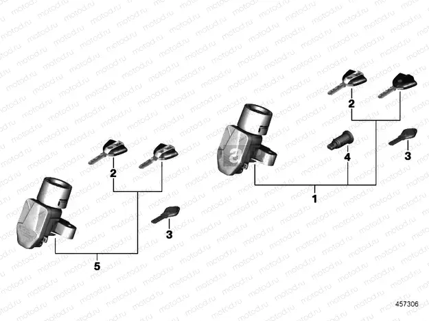 SINGLE KEY LOCKING SYSTEM EWS 4
