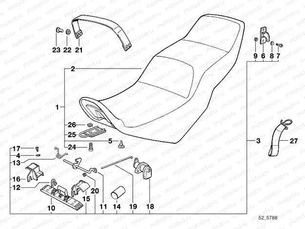 Sliding dual seat