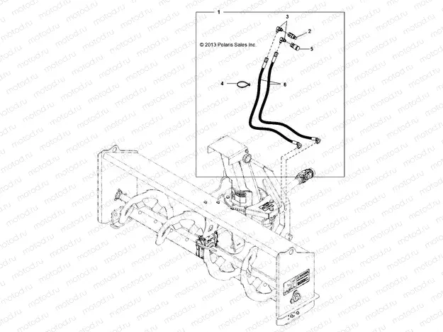 SNOW BLOWER | SNOW BLOWER, HOSE OPTION - D132M9JDJ-BLWR (49BRUTUSOPTIONS6794)