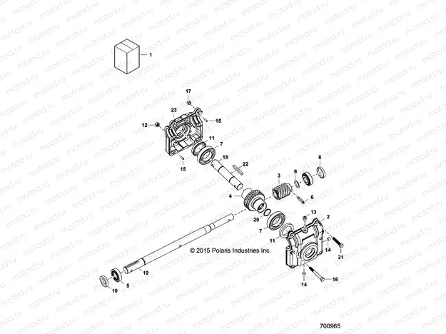 SNOWBLOWER - GEARBOX (700965) | SNOWBLOWER - GEARBOX (700965)