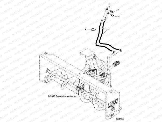 SNOWBLOWER - HOSE OPTION (700970) | SNOWBLOWER - HOSE OPTION (700970)
