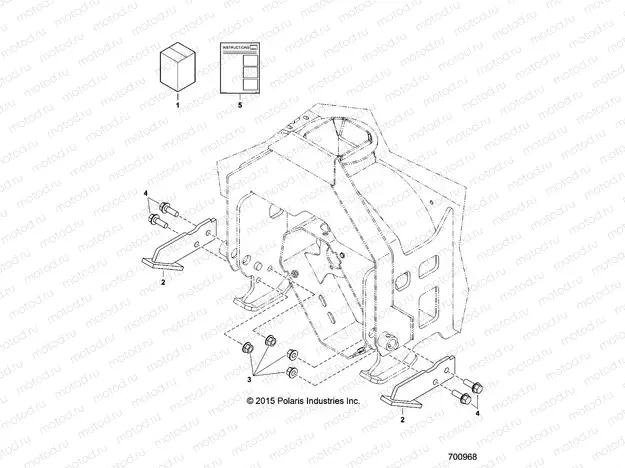 SNOWBLOWER - TILT STOP KIT (700968) | SNOWBLOWER - TILT STOP KIT (700968)