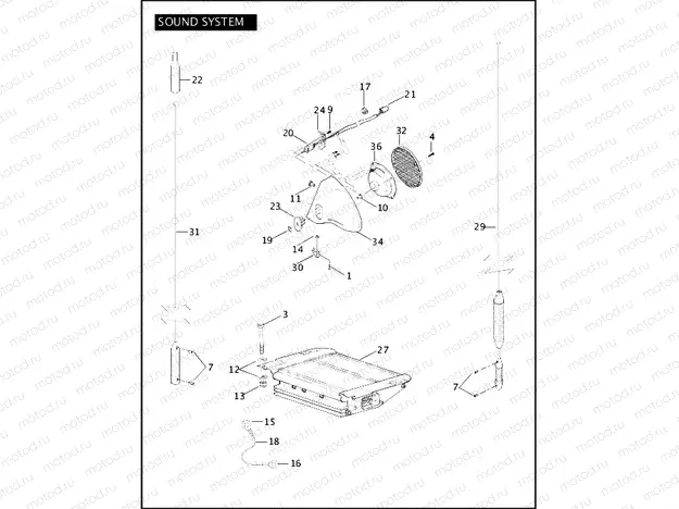 SOUND SYSTEM (CONTINUED)