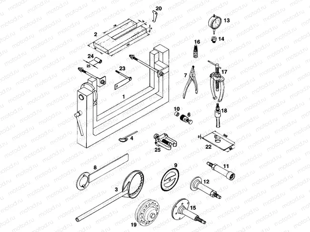 Special tools (engine)