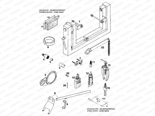 Special tools (engine)