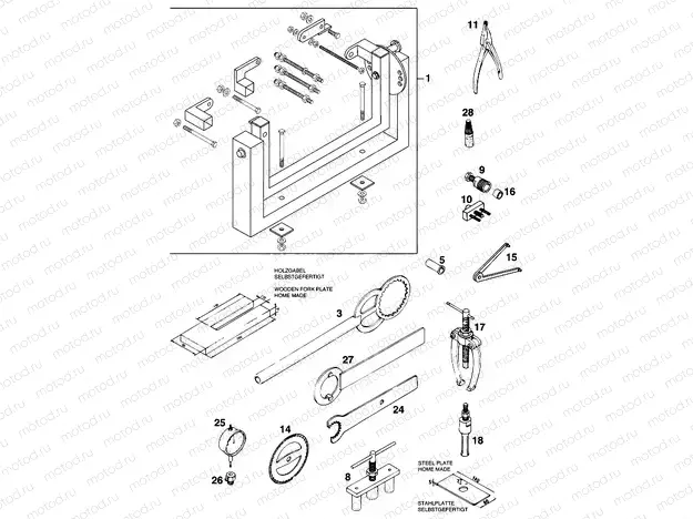 Special tools (engine)