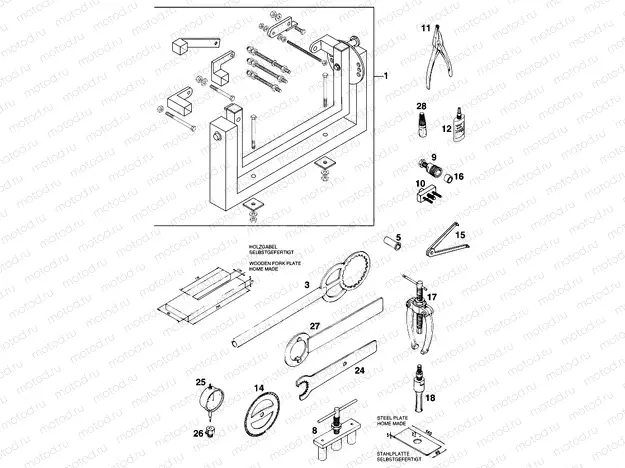 Special tools (engine)