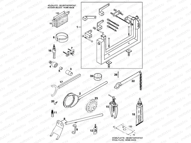 Special tools (engine)