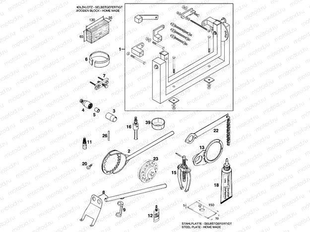 Special tools (engine)