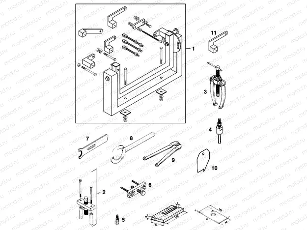 Special tools (engine)