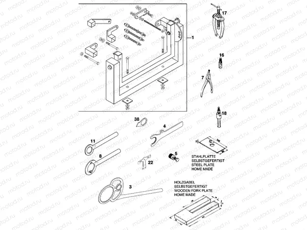 Special tools (engine)