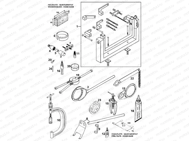 Special tools (engine)