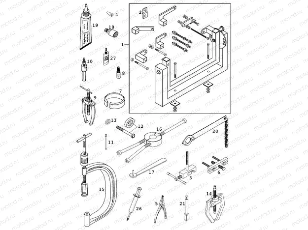 Special tools (engine)