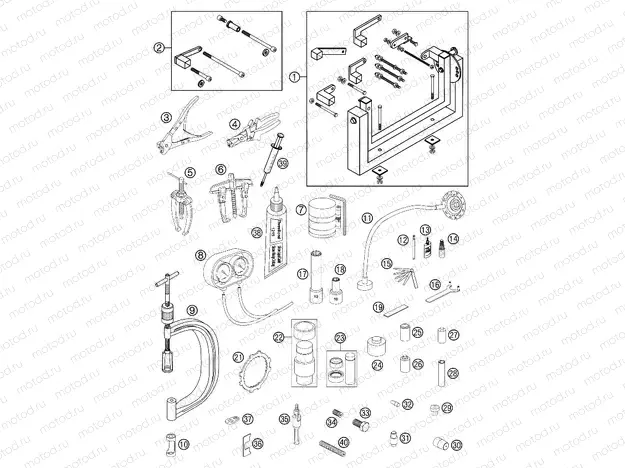 Special tools (engine)