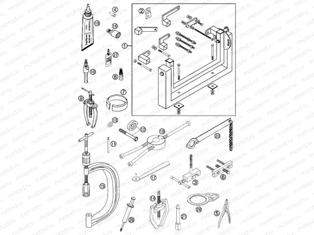 Special tools (engine)