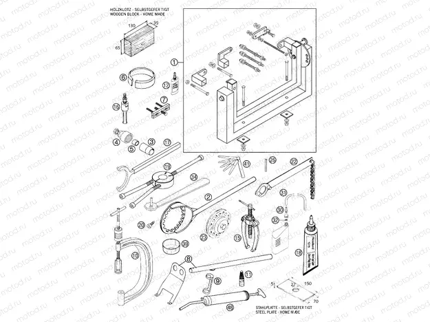Special tools (engine)