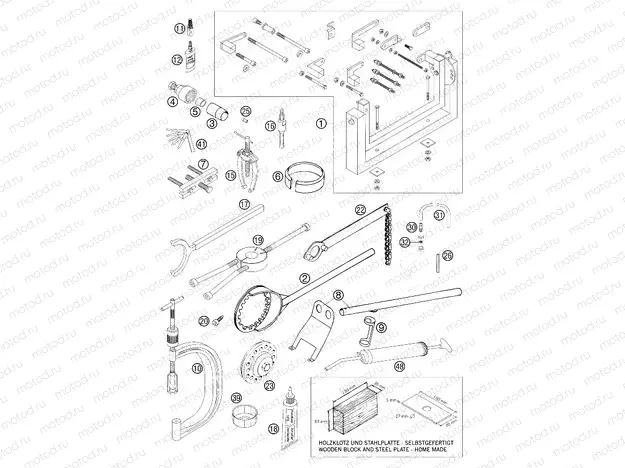 Special tools (engine)