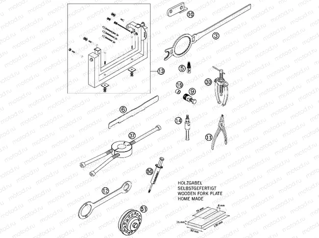 Special tools (engine)