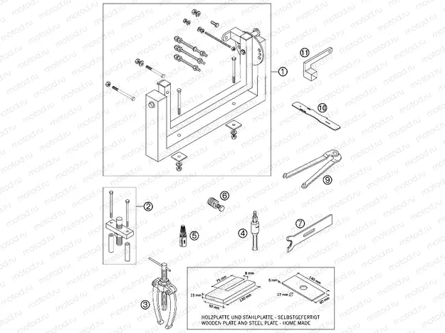 Special tools (engine)