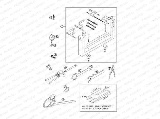 Special tools (engine)