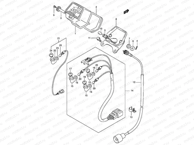 SPEEDOMETER (MODEL K5)