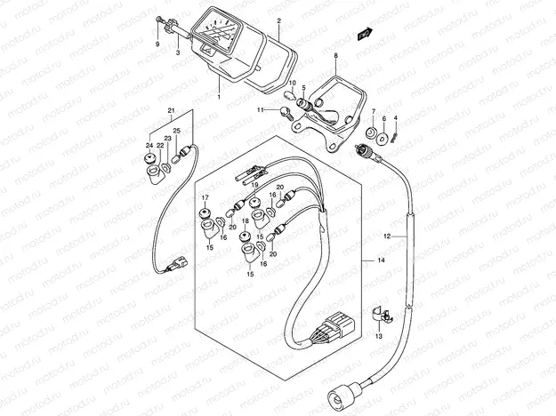 SPEEDOMETER (MODEL K5)