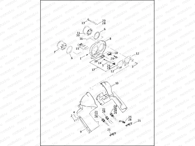SPEEDOMETER & TACHOMETER