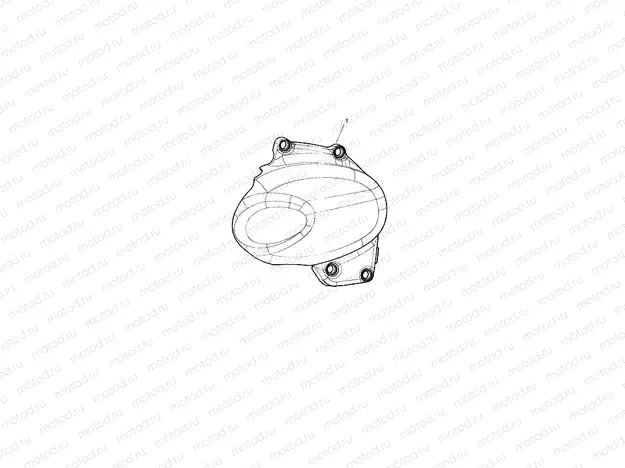 Sprocket Cover, Plastic