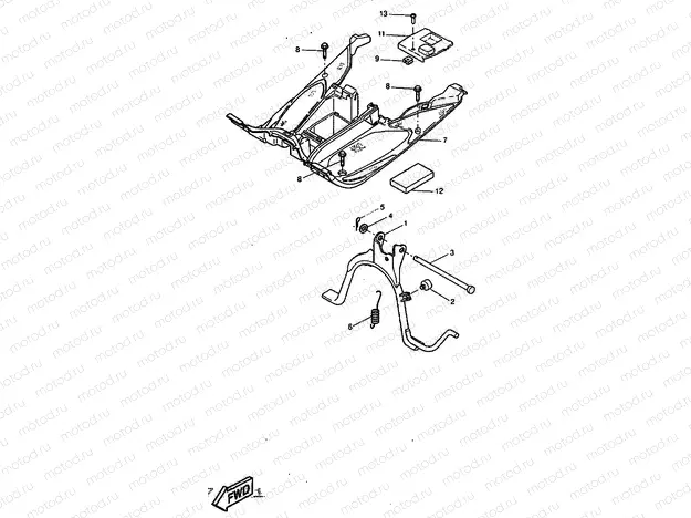 STAND & FOOTREST