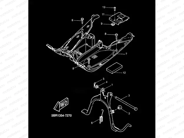 STAND & FOOTREST