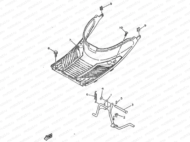 STAND & FOOTREST