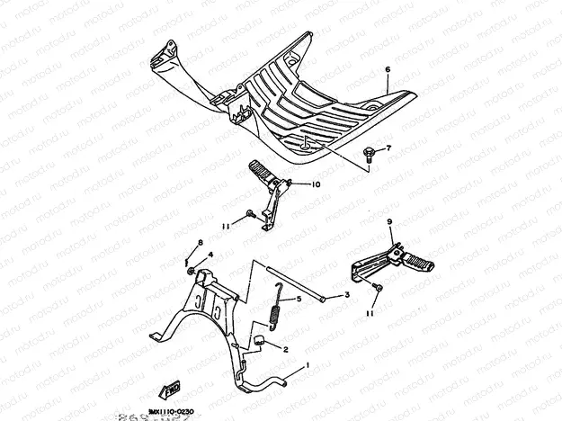 STAND & FOOTREST