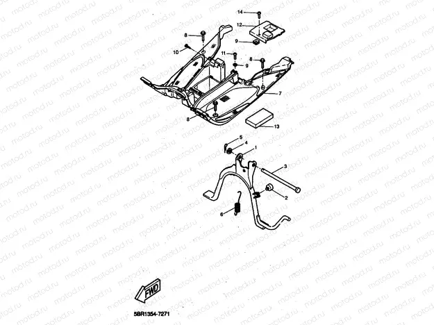STAND & FOOTREST