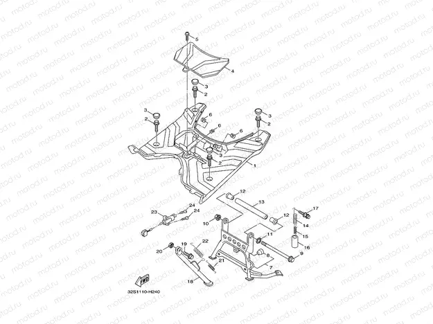 STAND & FOOTREST